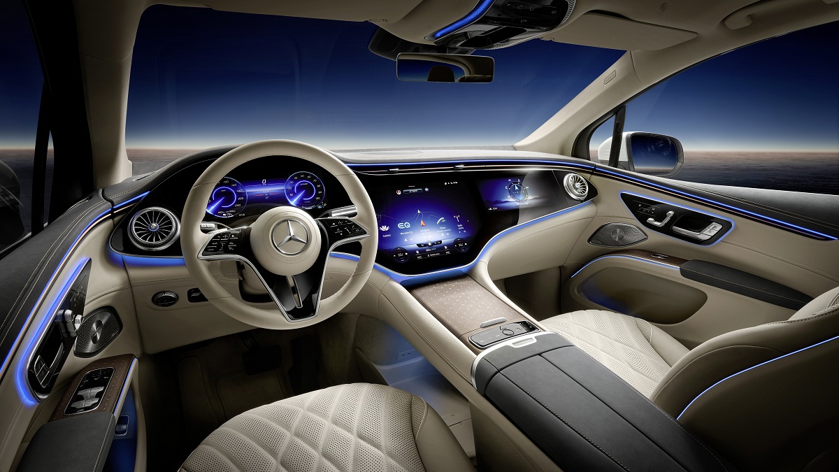 EQS SUV é a nova aposta totalmente elétrica da Mercedes - Canva