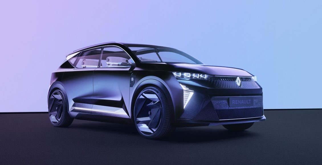 Scénic Vision, o novo carro-conceito da Renault; aposta no futuro. Foto: Divulgação