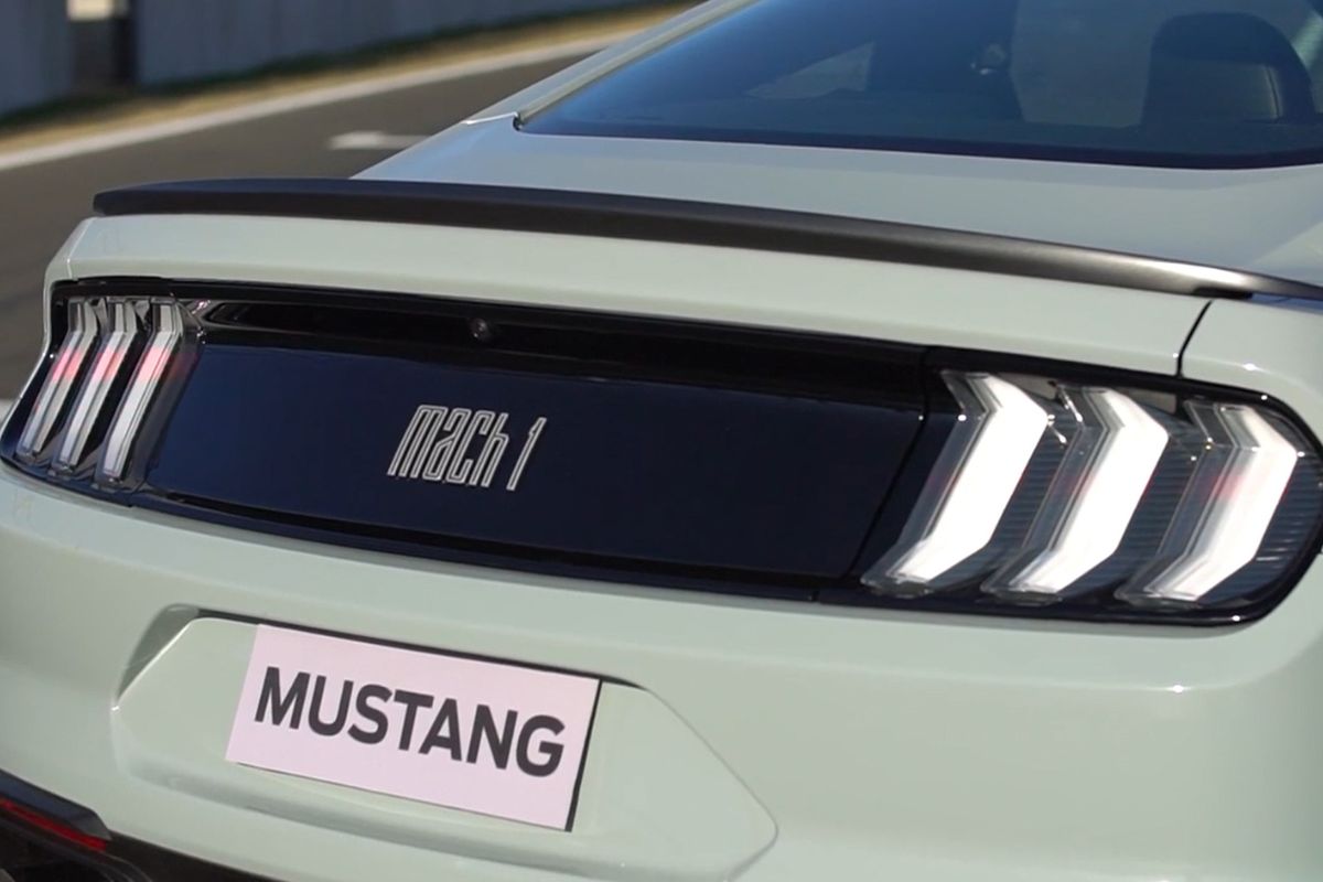 Mustang Mach 1: clássico das ruas configurado para as pistas. Foto: Ford/Divulgação