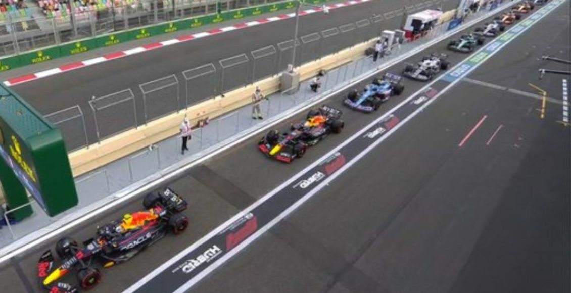 Treino do GP de Baku de F-1. Foto: Twitter F1