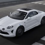 A110 E-Ternité: aposta elétrica do grupo Renault tem estreia mundial no GP de Fórmula 1. Foto: Divulgação Renault