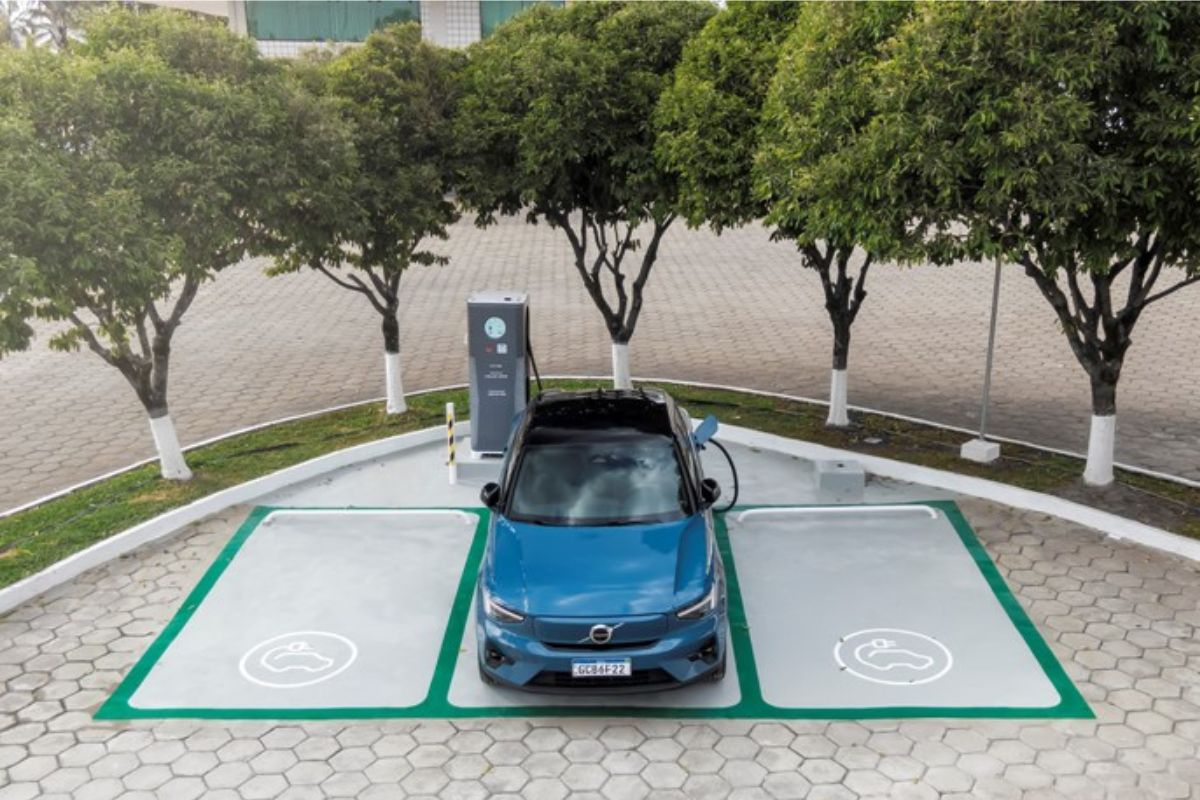 Volvo inaugura mais um posto gratuito para recarga de veículos elétricos; confira. Foto: Divulgação Volvo