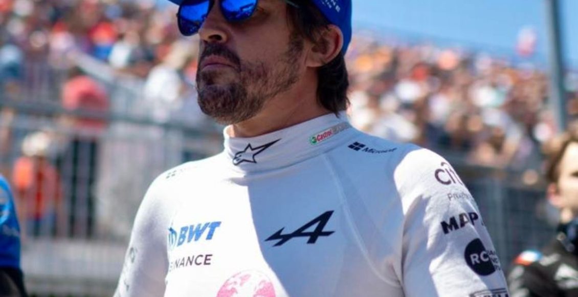 Alonso anuncia que vai correr pela Aston Martin em 2023. Foto: Facebook