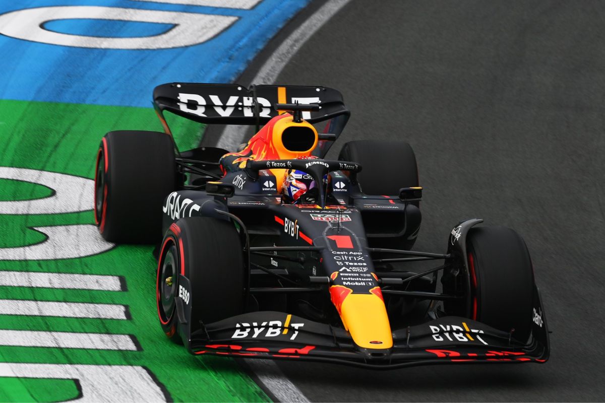 Max Verstappen no GP da Holanda. Foto: Twitter Red Bull