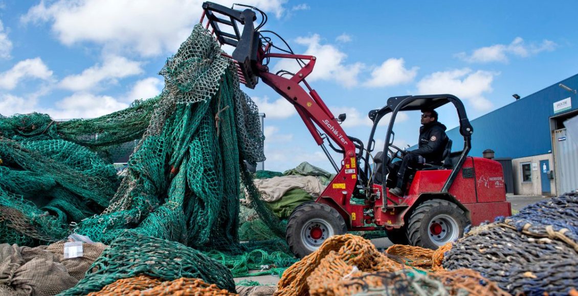 BMW vai usar rede de pesca reciclada para produzir peças. Foto: Divulgação