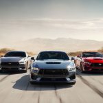 Mustang chega à sétima geração e é destaque no Salão de Detroit, nos EUA. Foto: Divulgação Ford