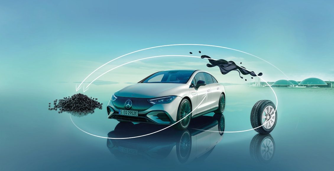 Mercedes projeta ampliação de material reciclável na produção de carros. Foto: Divulgação