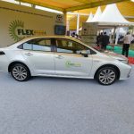 Toyota apresenta o Corolla Hybrid Flex ao mercado indiano. Foto: Toyota