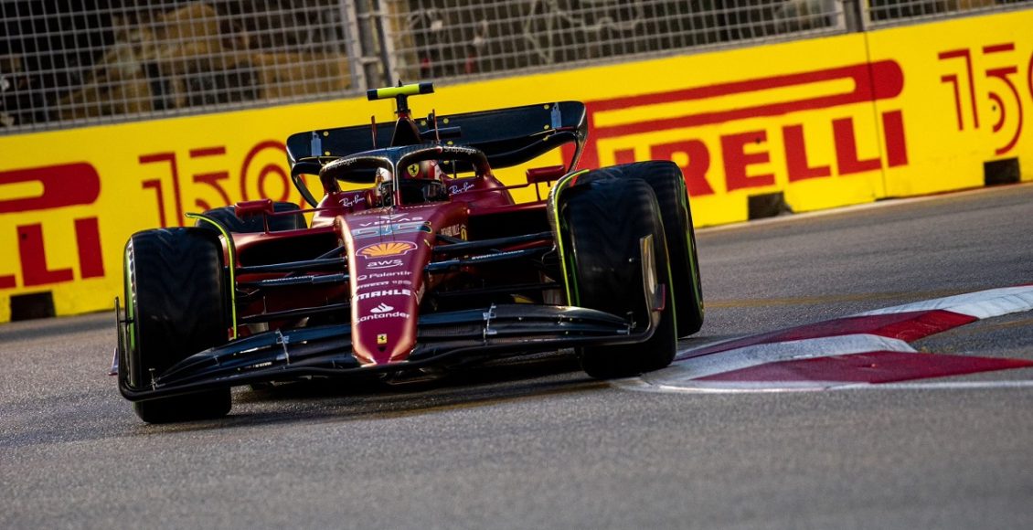 Singapura: Leclerc faz a pole e Verstappen é apenas o 8º no grid. Foto: Twitter Ferrari