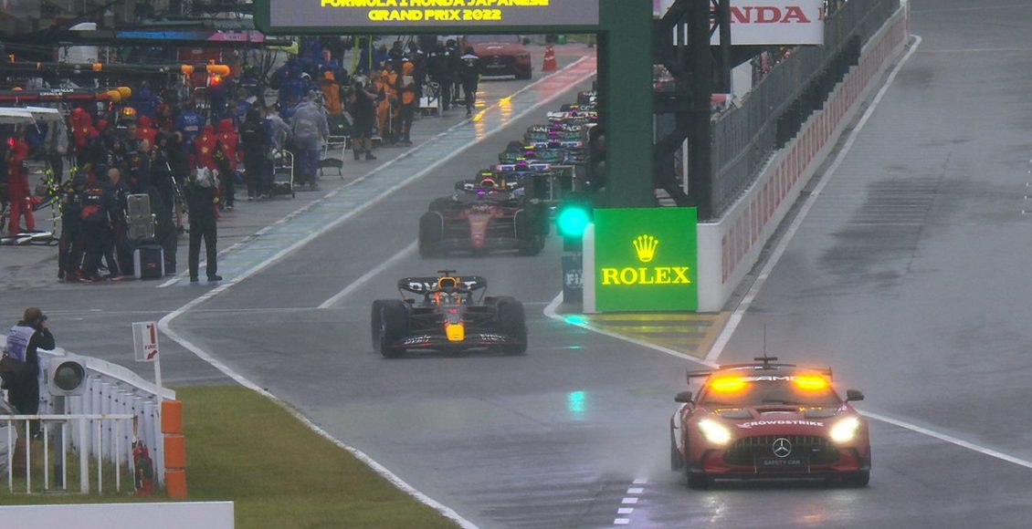 GP do Japão: Verstappen vence prova tumultuada pela chuva e fica perto do bi. Foto: Twitter F-1