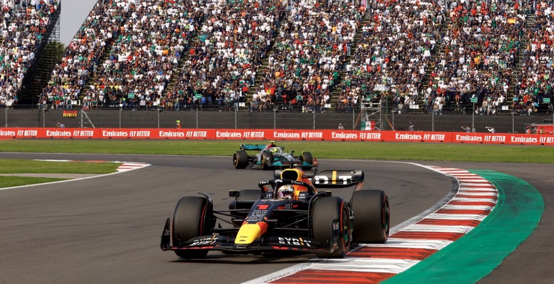 Max Verstappen durante o GP do México. Foto: Twitter Red Bull