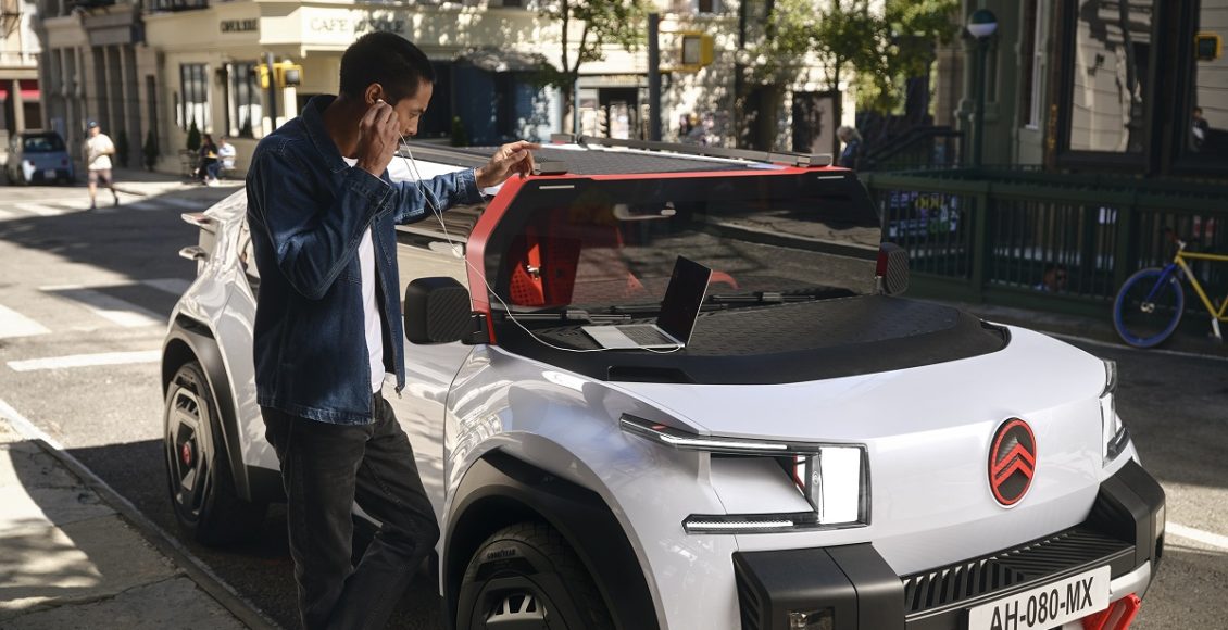 Citroen Oli: o carro-conceito que é aposta da marca francesa para o futuro. Foto: Canva