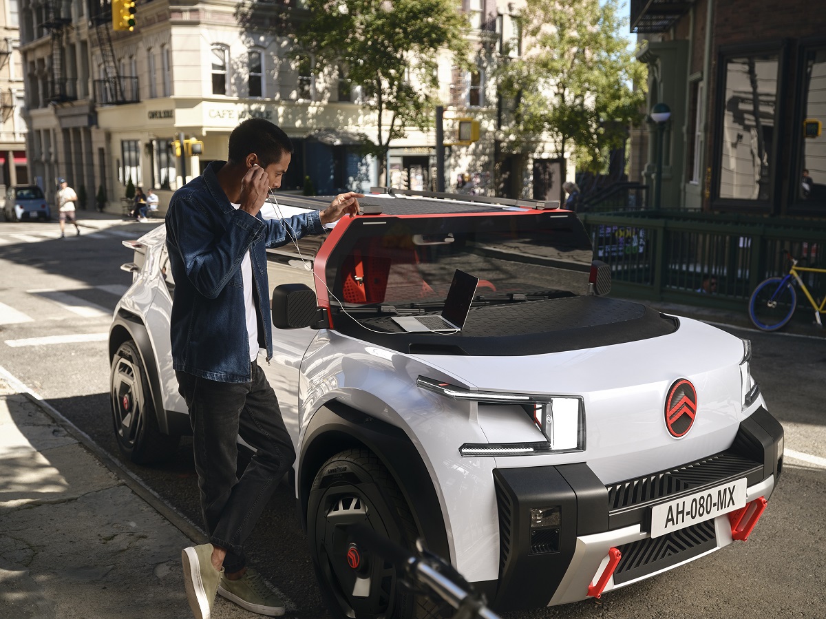 Citroen Oli: o carro-conceito que é aposta da marca francesa para o futuro. Foto: Canva
